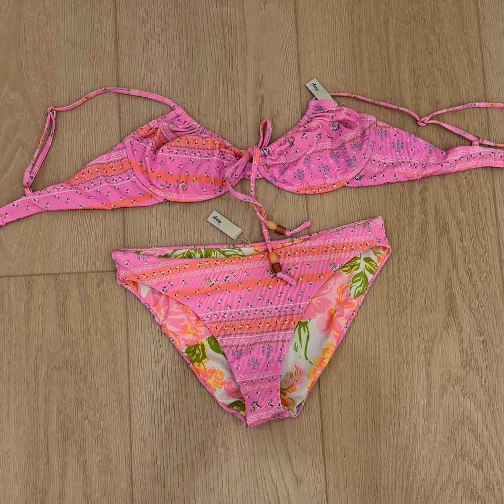 Maaji Pink Floral Bikini